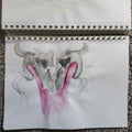 XUL WATERCOLOR 2 "SKULL"