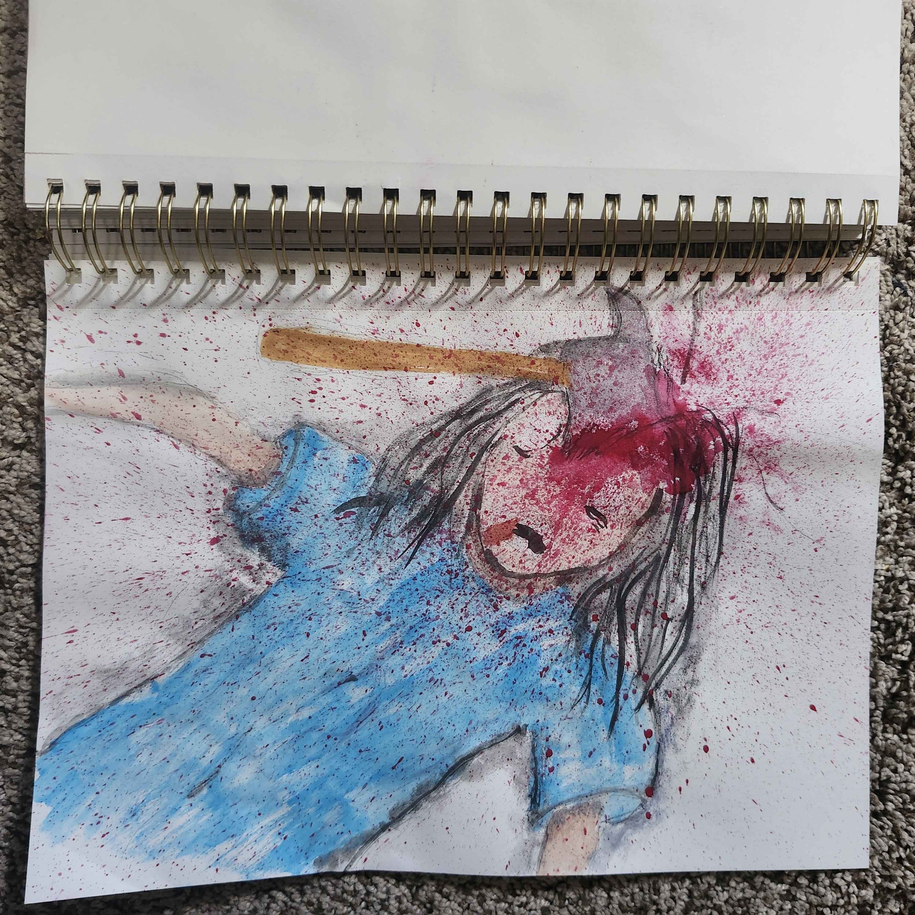 XUL WATERCOLOR 3 "HATCHET"